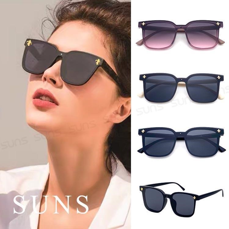 SUNS 時尚方形切邊無框太陽眼鏡 名媛款必備款墨鏡 抗UV400 (51512)