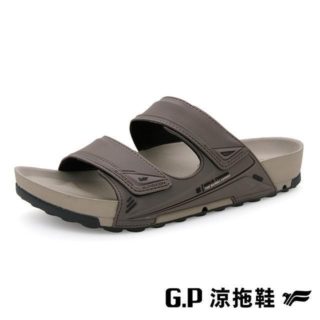 G.P 啟蒙 (男)ODS 2.0機能章魚吸盤柏肯拖鞋 男鞋-灰褐色（其他規格）