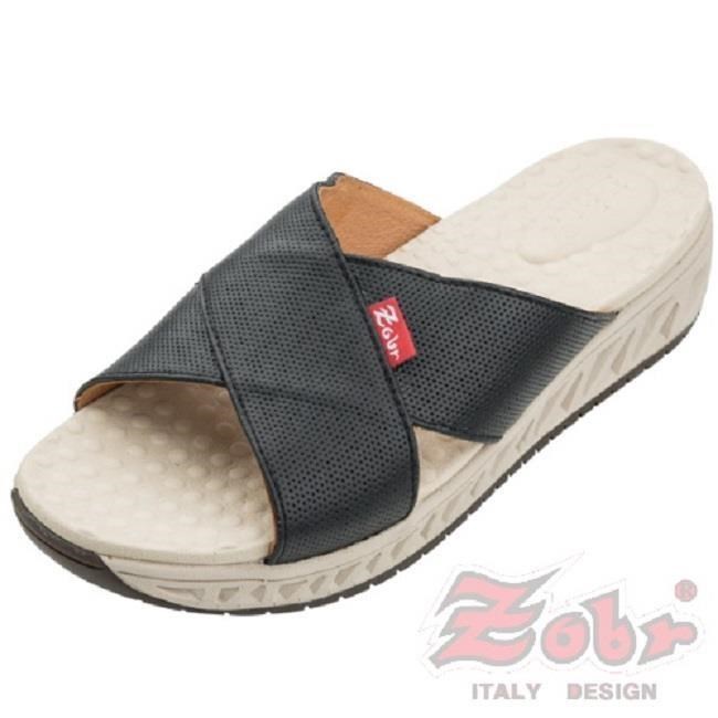Schick 舒適 【南紡購物中心】 ZOBR路豹 最新羽量化H系列女涼鞋(黑洞) H239