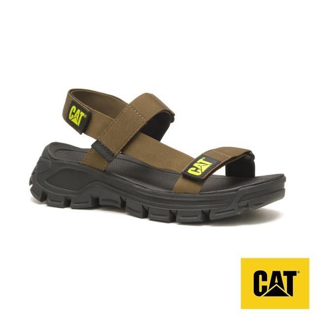 CAT PROGRESSOR WEB BOLD 戶外厚底涼鞋 女鞋-咖啡