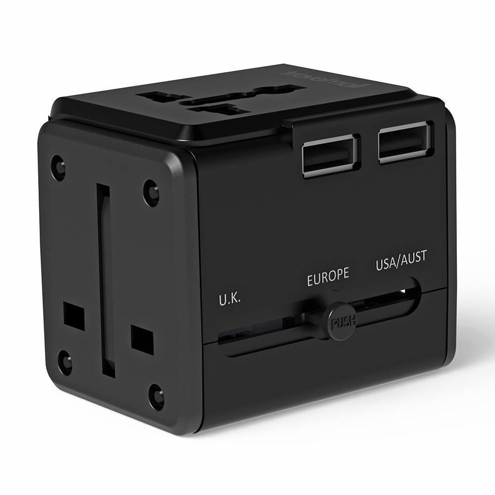 Travelmall 2A1C 多國旅行轉換插頭 (2USB-A / 1Type-C)