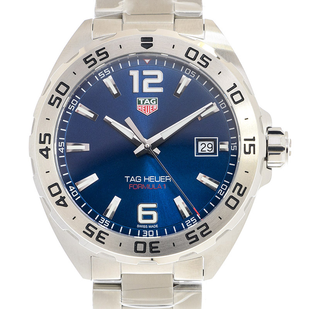 TAG Heuer 豪雅 F1大三針石英藍面腕表(WAZ1118.BA0875)x41mm