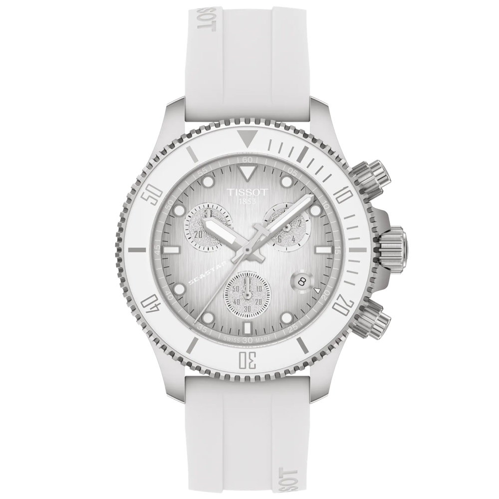 TISSOT 天梭 官方授權 Seastar1000 海星 計時腕錶 錶 週年慶 雙11 / T1202171701100 / T120.217.17.011.00