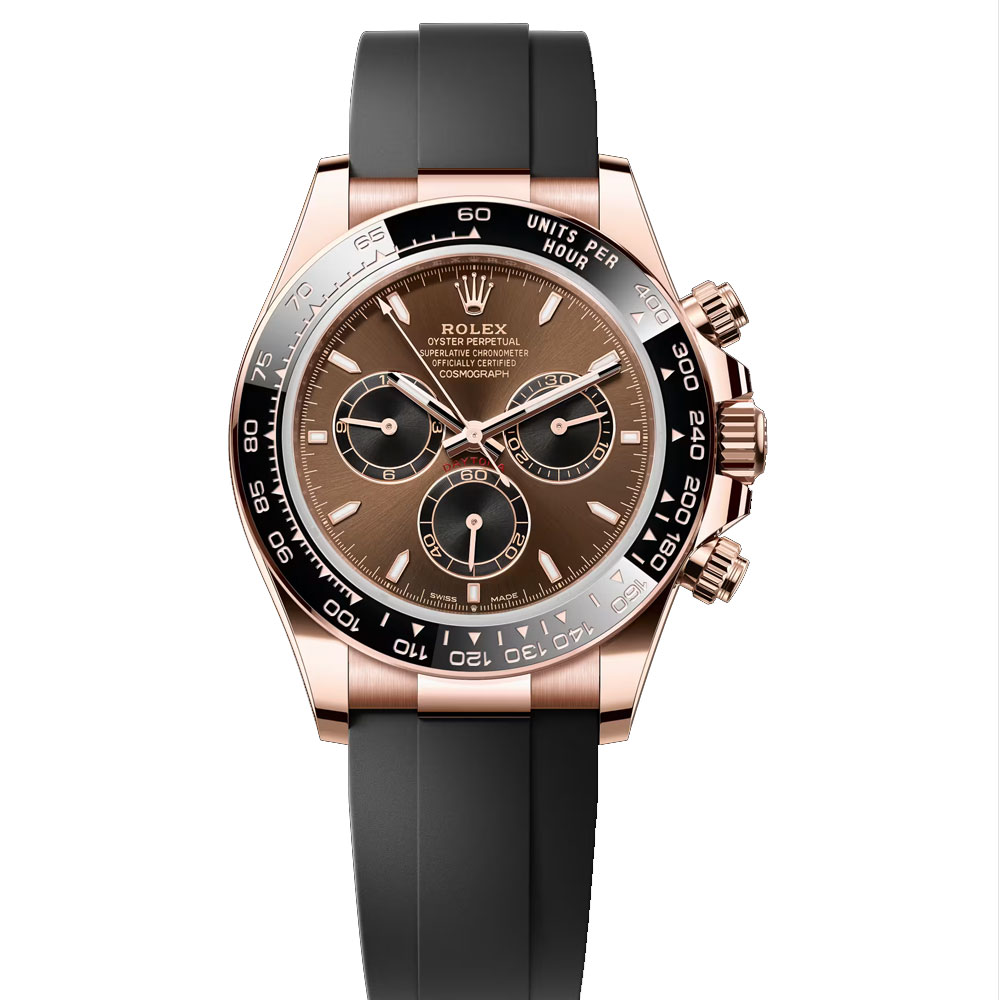 Rolex 勞力士 玫瑰金Daytona 迪通拿 126515LN 18K玫瑰金 巧克力面