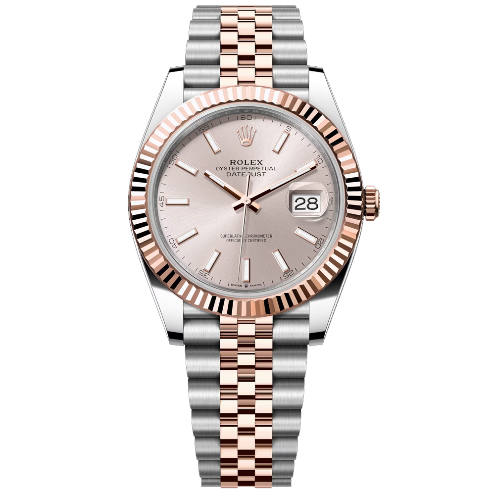 Rolex 勞力士 126331 新款 Datejust 粉面時鑽玫瑰金-41mm