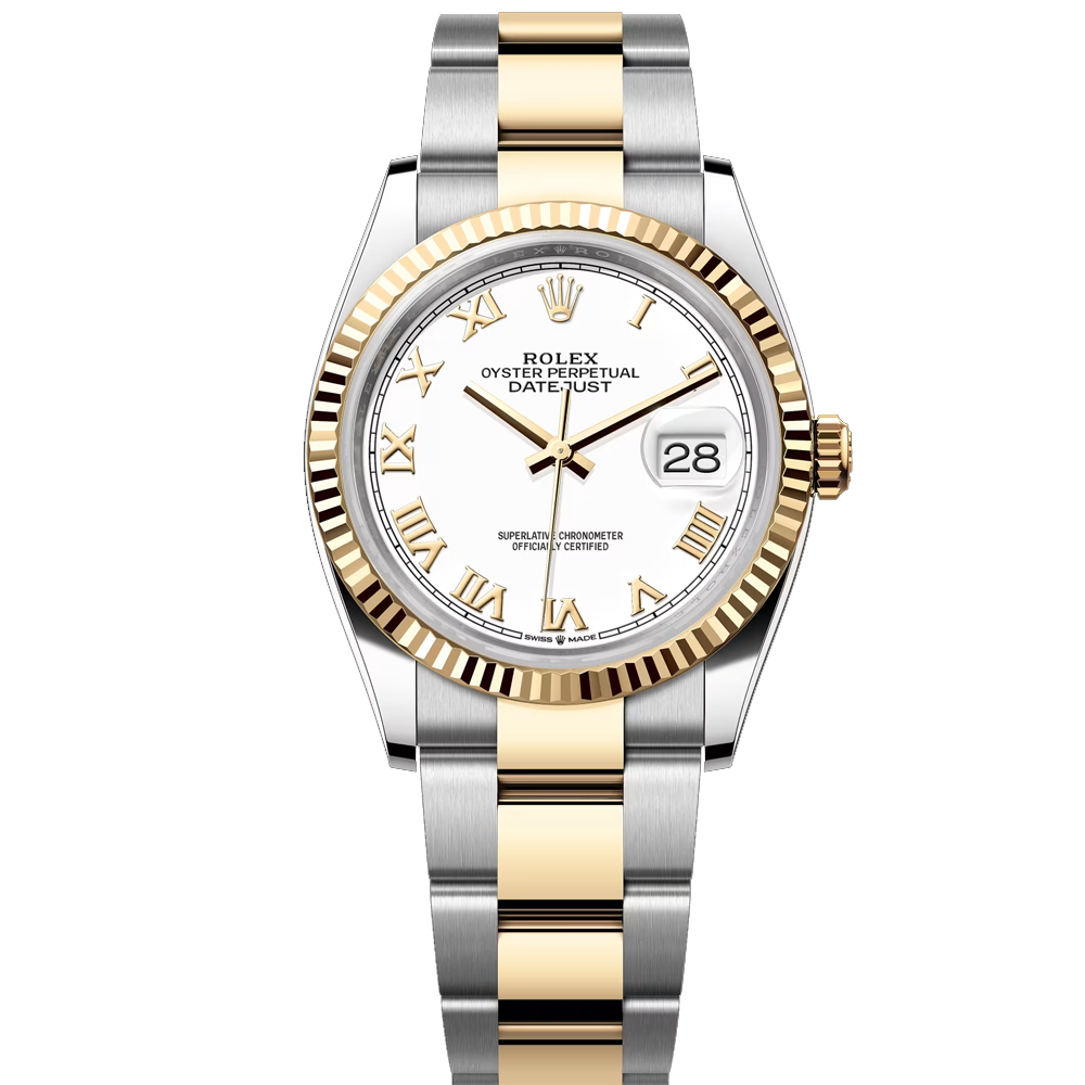Rolex 勞力士 126233 白羅馬面 版帶 36MM