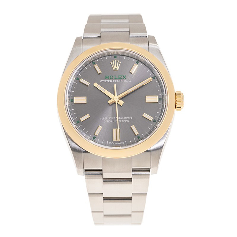 Rolex 勞力士 126003 Oyster Perpetual 一百週年YEARS腕錶x石板灰x36mm