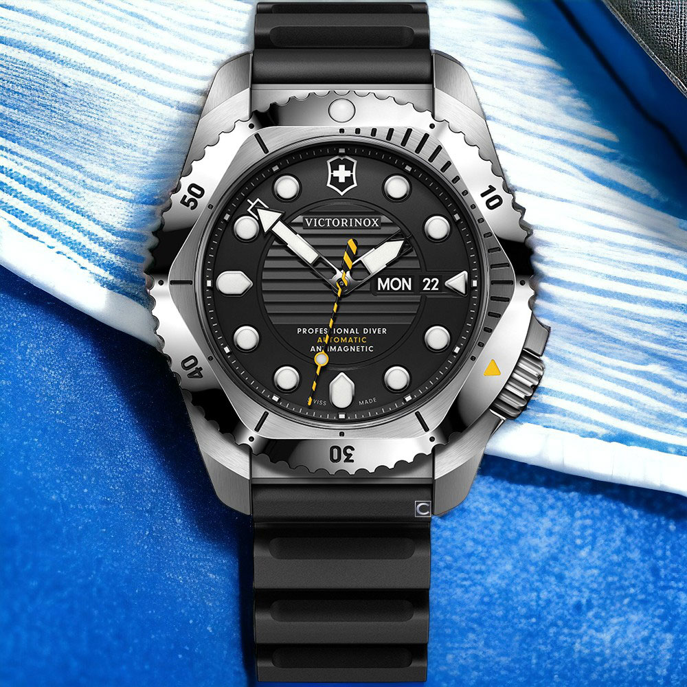 VICTORINOX 瑞士維氏 瑞士 DIVE PRO 300米潛水錶 男錶 腕錶 機械錶-VISA-241994