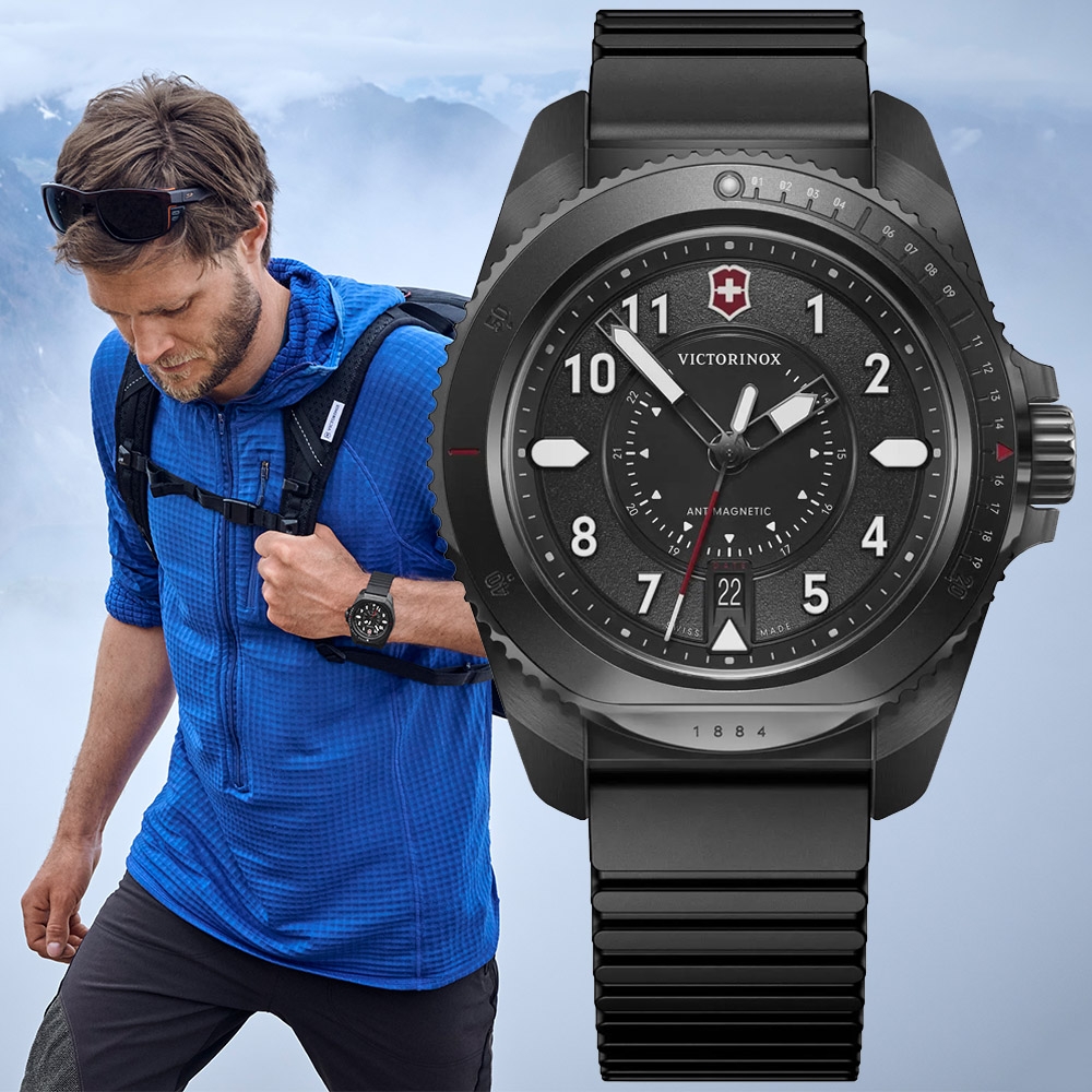 VICTORINOX 瑞士維氏 Journey 1884 潛水石英腕錶 錶 週年慶 雙11 43mm / VISA-241982