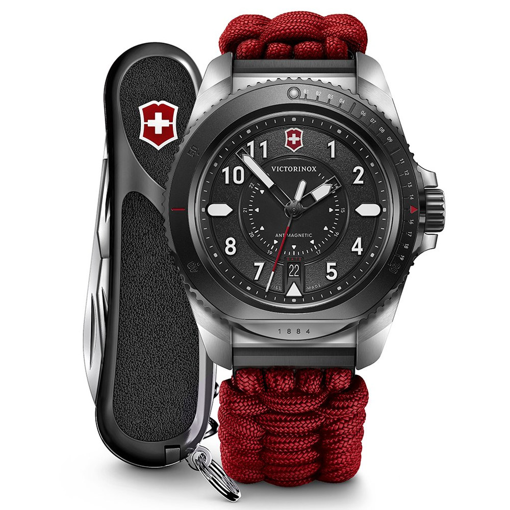 VICTORINOX 瑞士維氏 Journey 1884 限量 潛水石英套錶 錶 週年慶 雙11 43mm / VISA-242016.1