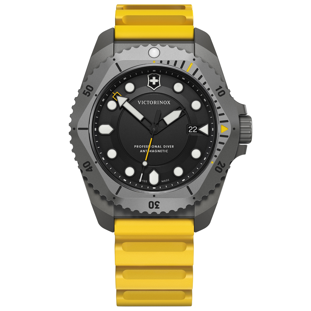 VICTORINOX 瑞士維氏 DIVE PRO 鈦金屬 潛水石英腕錶 錶 週年慶 雙11 43mm / VISA-241992