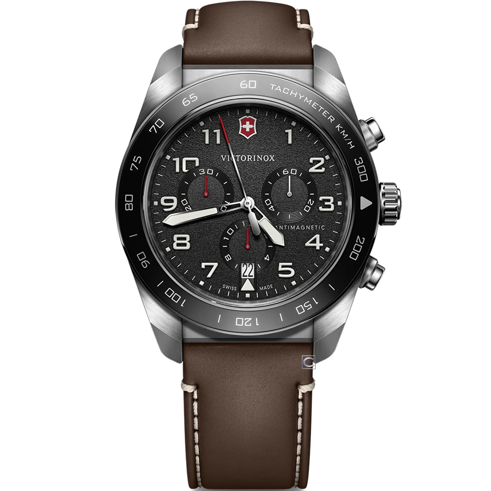 VICTORINOX 瑞士維氏 Swiss Army 計時碼錶時尚腕錶 男錶 手錶-VISA-242046
