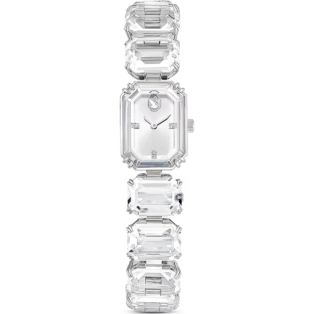 SWAROVSKI 施華洛世奇 Millenia 風格無限八角切割水晶腕錶-5621173