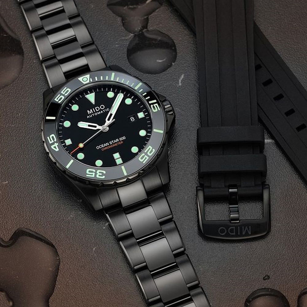 MIDO 美度 Ocean Star 600米 天文台認證機械潛錶-M0266083305100