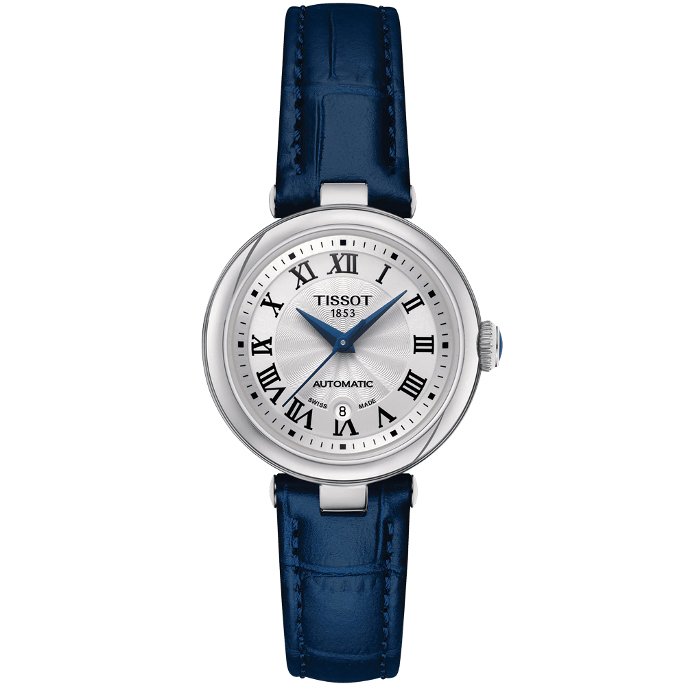 TISSOT 天梭 官方授權 Bellissima 羅馬機械女錶 雙11盛典-29mm T126.207.16.013.00