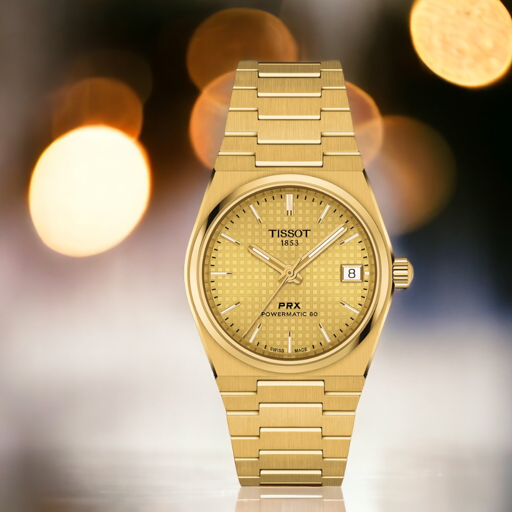 TISSOT 天梭 PRX系列 80小時動力機械腕錶-T1372073302100