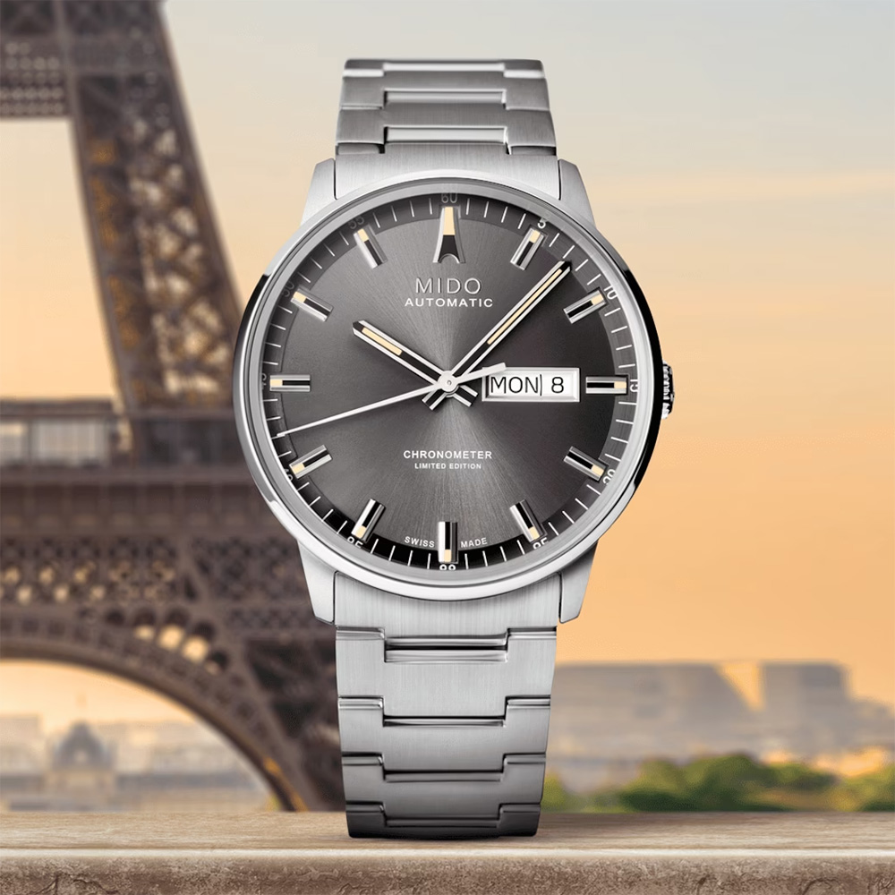 MIDO 美度官方授權Commander 香榭系列限量天文台機械錶M0214311106102