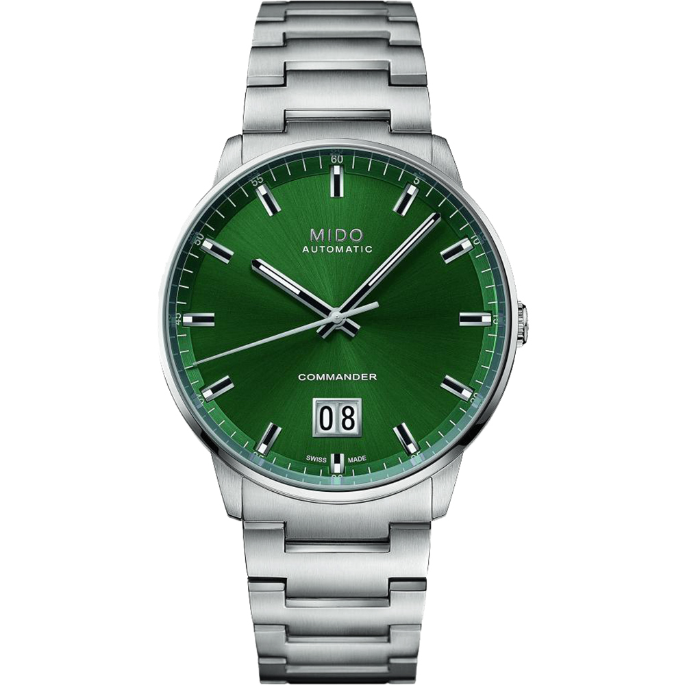 MIDO 美度 官方授權 COMMANDER 香榭系列大日期機械錶 百貨周年慶-42mm M0216261109100