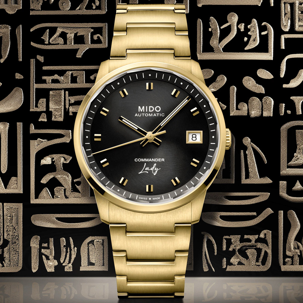 MIDO 美度 COMMANDER 香榭系列 典雅機械腕錶 錶 週年慶 雙11 M0212073305100 / M021.207.33.051.00