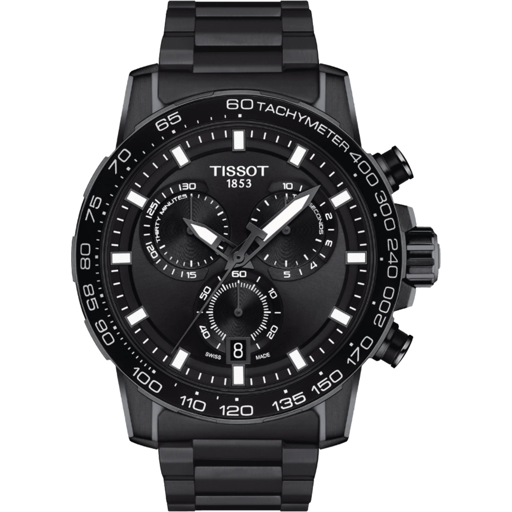 TISSOT 天梭 官方授權 Supersport 計時手錶 百貨周年慶-45.5mm T1256173305100