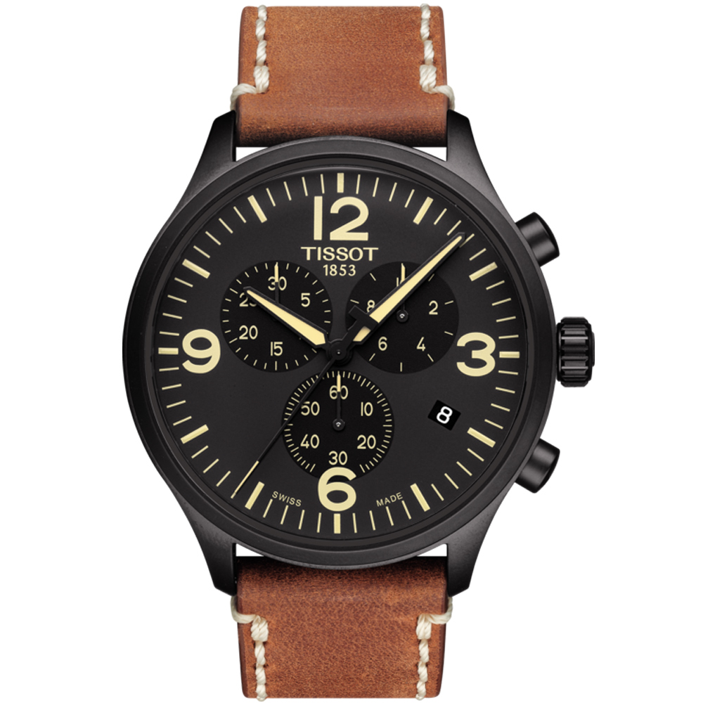 TISSOT 天梭 官方授權 T-Sport系列 CHRONO XL城市計時腕錶 T1166173605700