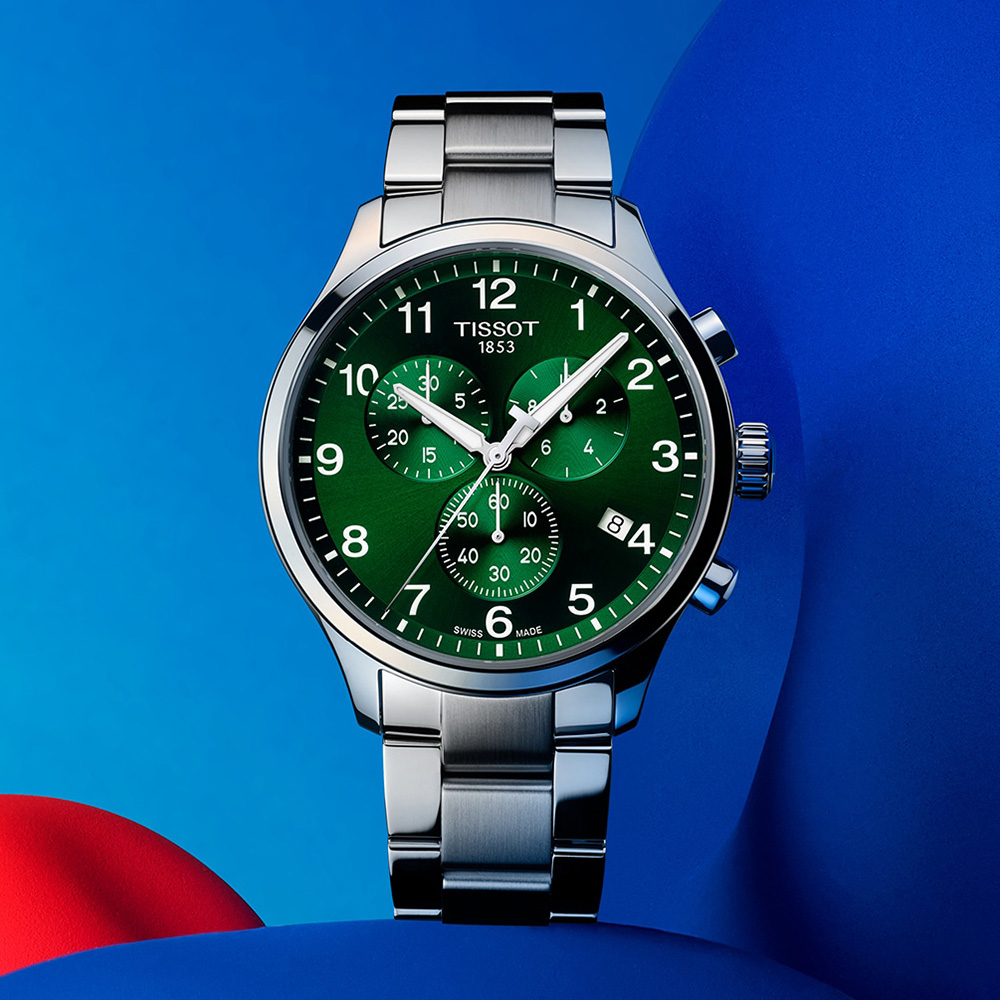 TISSOT 天梭 官方授權 韻馳系列 Chrono XL計時手錶 百貨周年慶-45mm T1166171109200