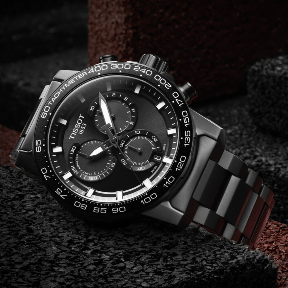TISSOT 天梭 官方授權 SUPERSPORT 三眼計時腕錶 錶 週年慶 雙11 T1256173305100 / T125.617.33.051.00