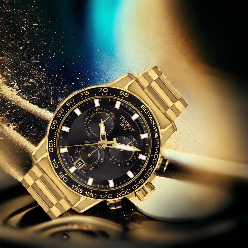 TISSOT 天梭 錶 SUPERSPORT 競速賽車運動時尚錶-T1256173305101