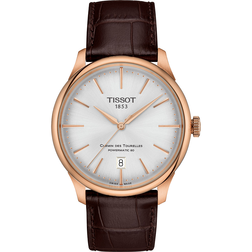 TISSOT 天梭 官方授權 杜魯爾系列自動手錶 男錶 周年慶獻禮 39MM T1398073603100