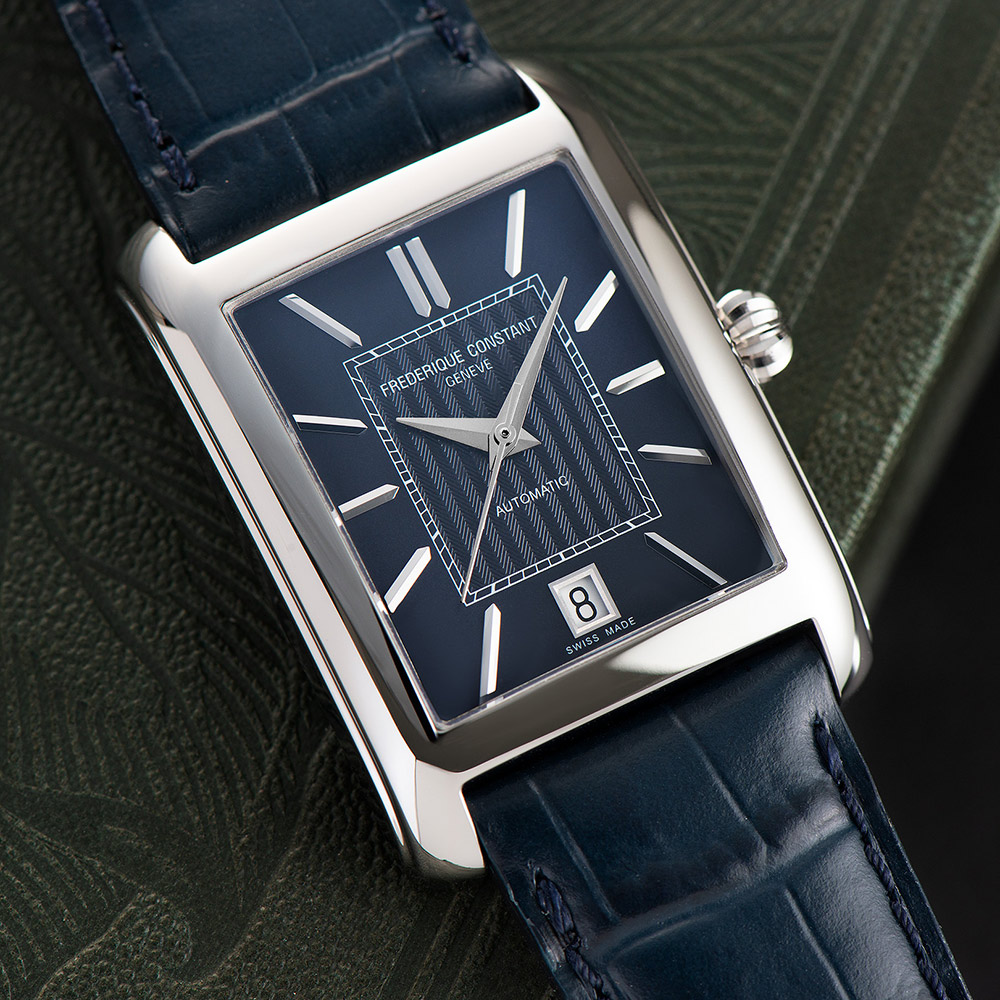 CONSTANT 康斯登 Classics Carree 百年方形典雅機械錶 FC-303N4C26