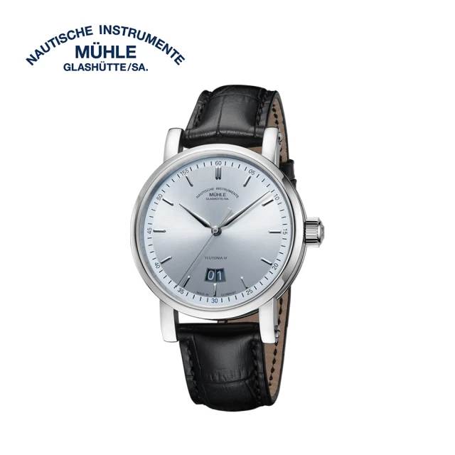 格拉蘇蒂·莫勒 GLASHUTTE Teutonia IV 大日期版1994 年限量版 冰藍 M1-44-72-1994-LB(機械錶 男錶)
