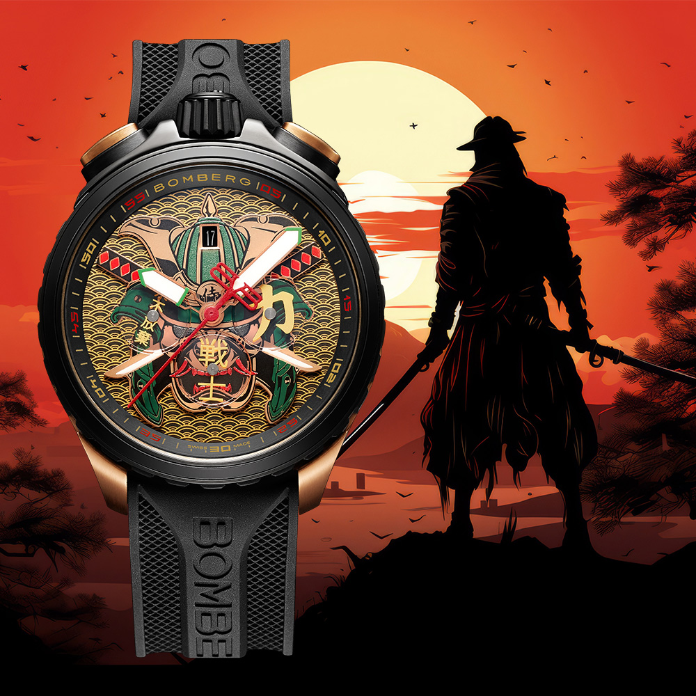 BOMBERG 炸彈錶 Bolt-68 Heritage系列 黃金武士計時碼錶_BS45CHPPKBA.071-1.12