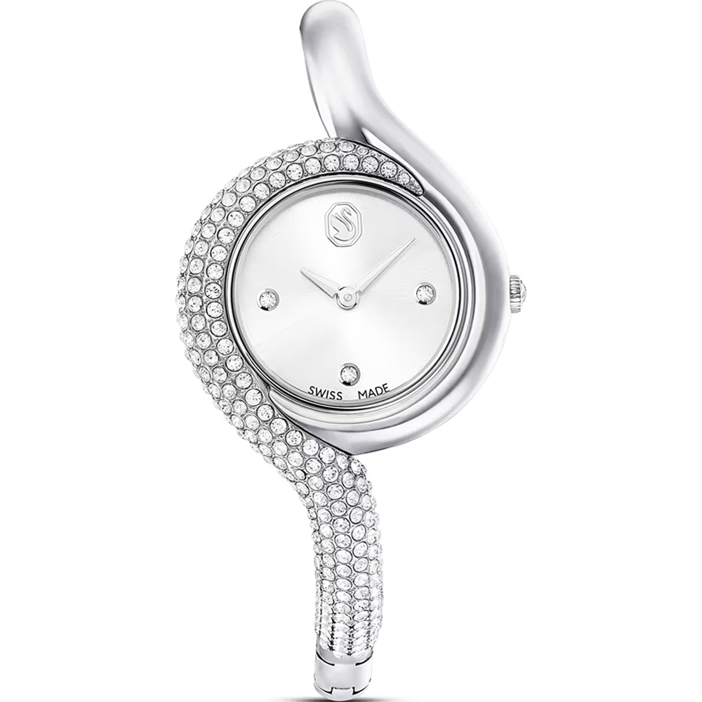 SWAROVSKI 施華洛世奇Dextera Asymmetric 手鐲式腕錶-29mm金色5708030