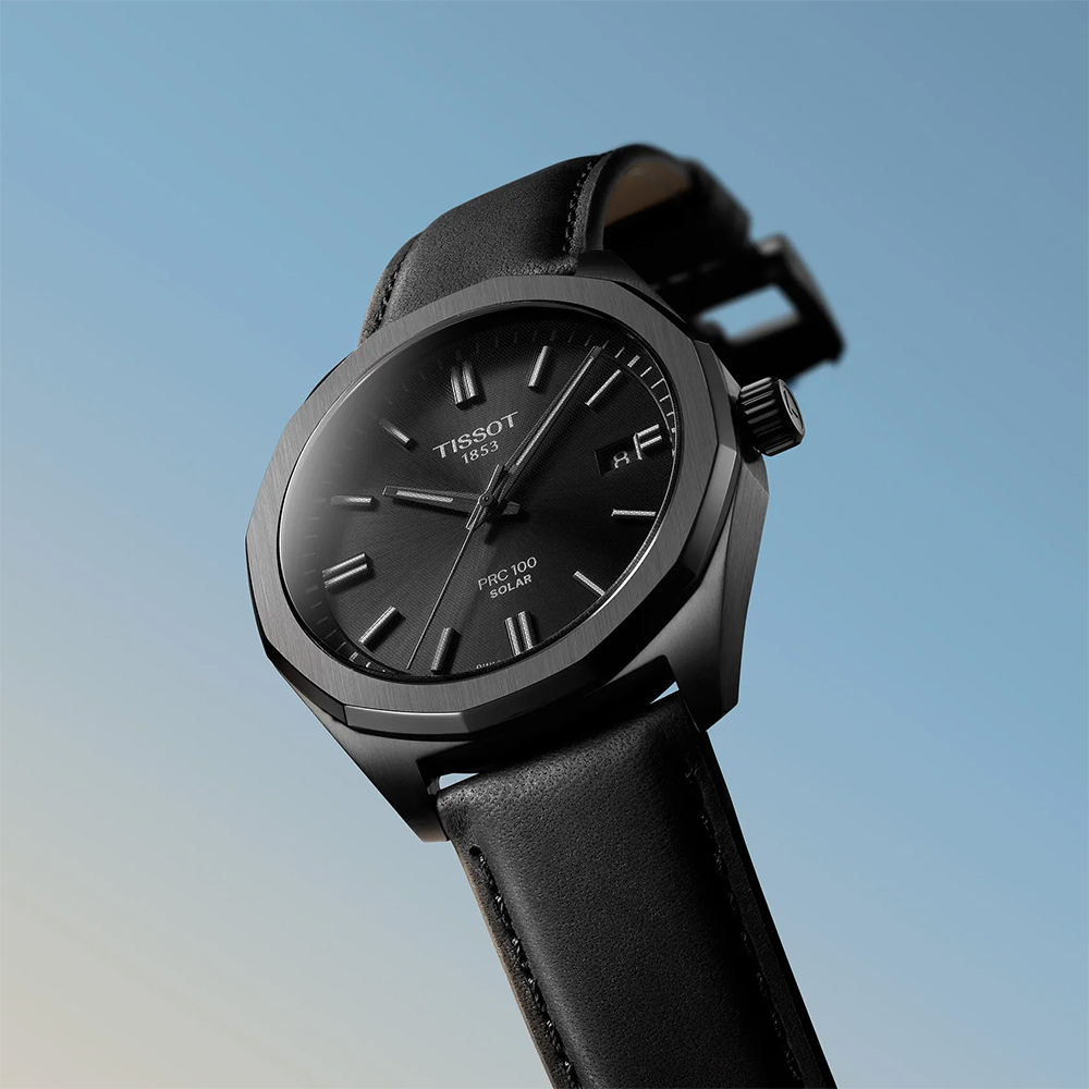 TISSOT 天梭 官方授權 PRC 100 T151.422.36.051.00 Solar太陽能手錶 百貨周年慶-39mm T1514223605100