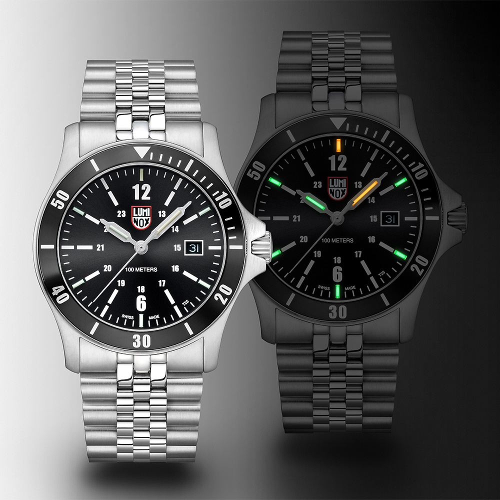 LUMINOX 雷明時 Sport Timer 運動風格腕錶 手錶-黑 1LM-0911