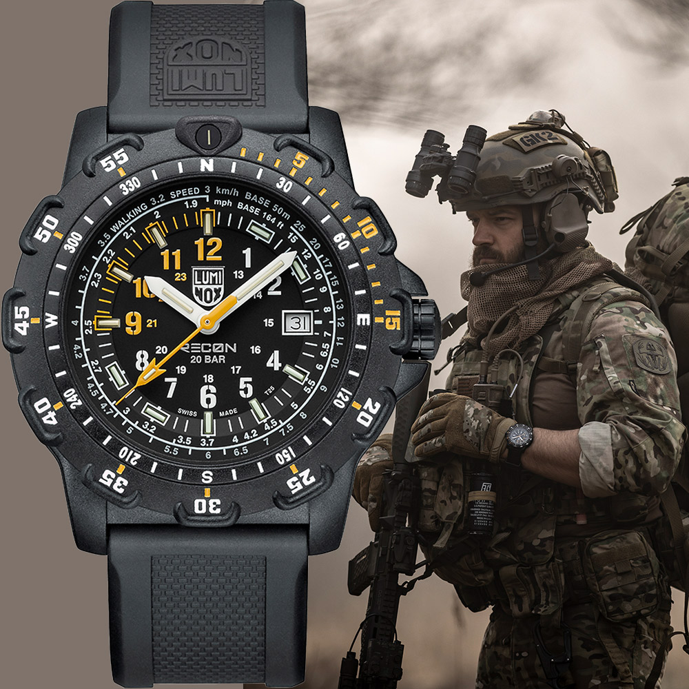 LUMINOX 雷明時 RECON Point Man Heritage 偵察兵35週年手錶-45mm 1LM-8825H-SET
