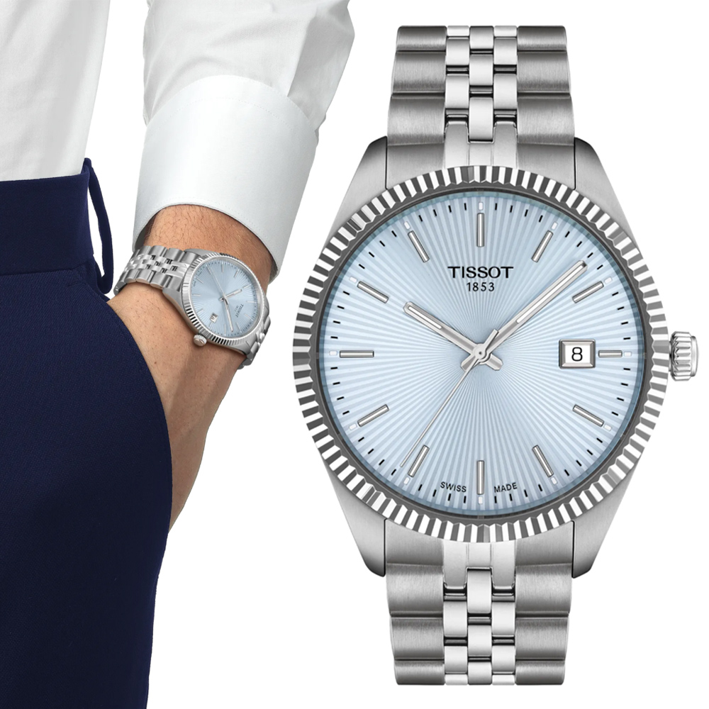 TISSOT 天梭 官方授權 BALLADE 經典時尚腕錶 錶 週年慶 雙11 T1564101135100 / T156.410.11.351.00