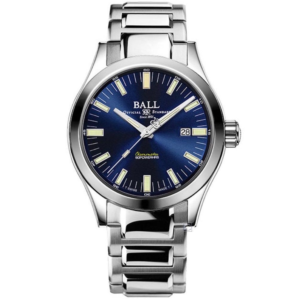 Ball 波爾 錶 Engineer M Marvelight機械腕錶-藍40mm/ NM2032C-S1CJ-BE