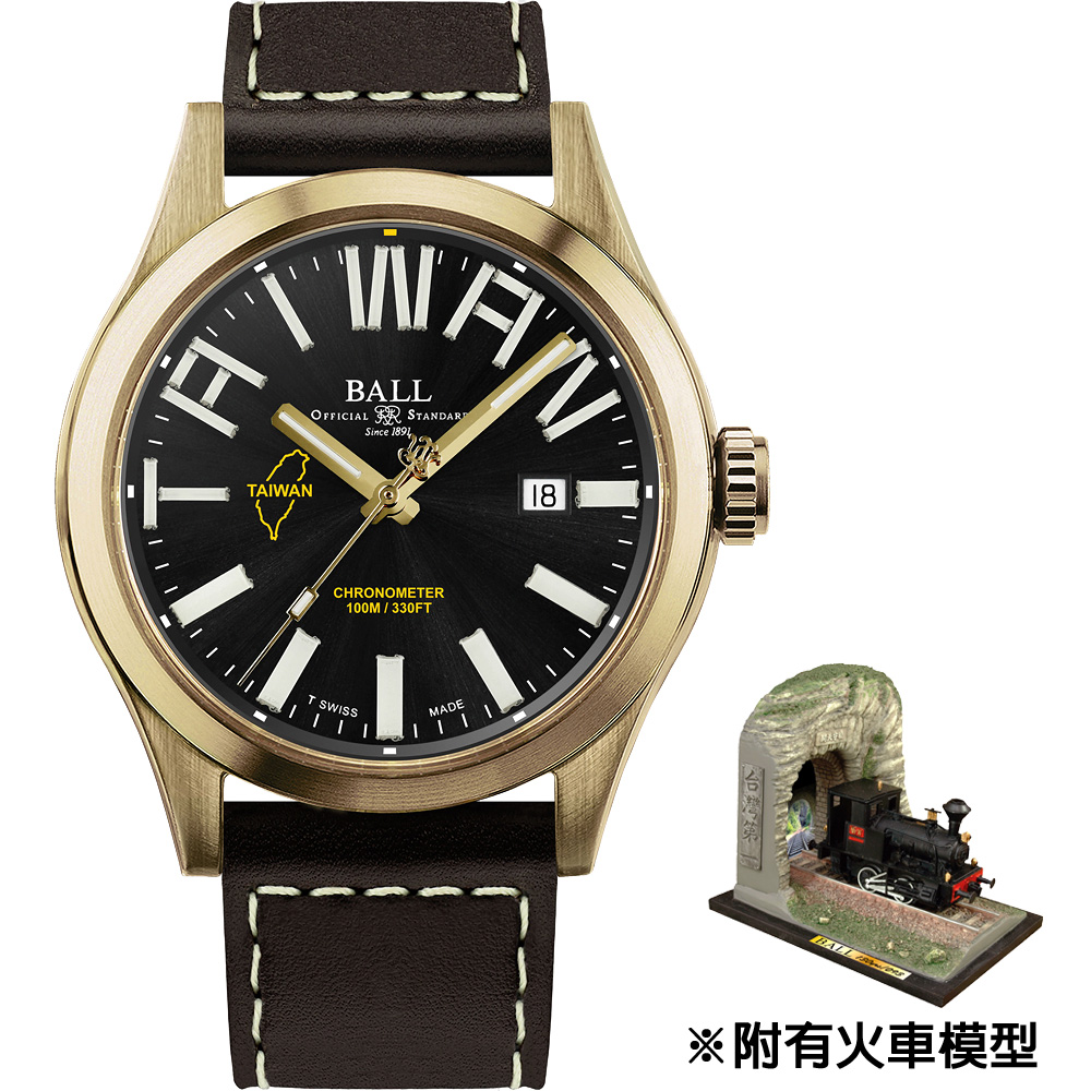 BALL 波爾Engineer III 台灣騰雲號130周年天文台認證機械腕錶青銅款