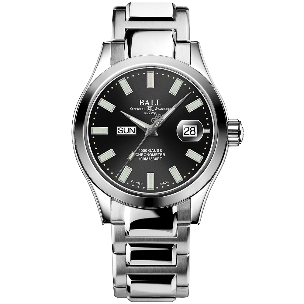 Ball 波爾 Engineer III系列 COSC天文台認證 日期機械腕錶 錶 手錶 送禮 40mm / NM9036C-S1C-BK