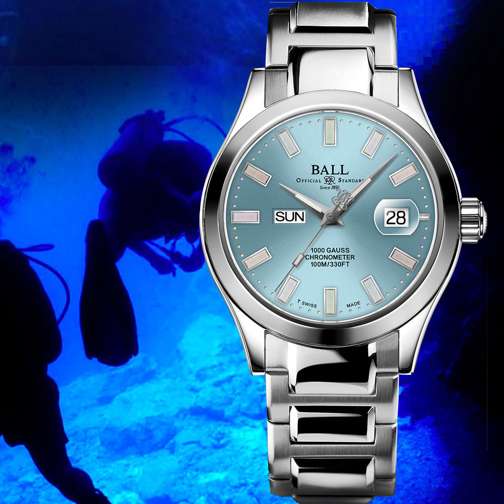 Ball 波爾 錶 Engineer III Marvelight 瑞士天文台認證經典機械腕錶-NM9036C-S1C-IBE