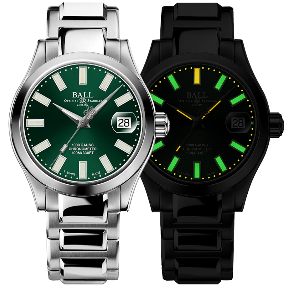 Engineer III系列 COSC天文台認證 日期機械腕錶 父親節 禮物 推薦 36mm / NL9616C-S1C-GR