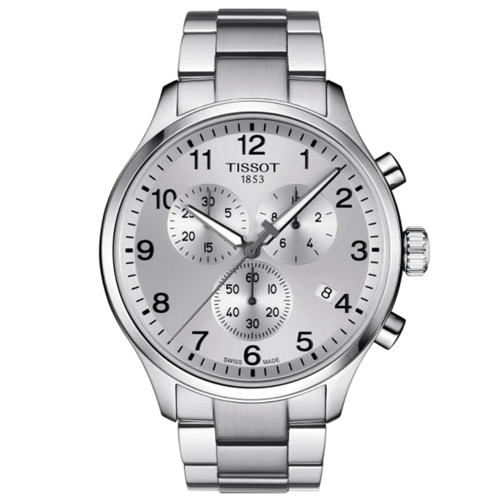 TISSOT 天梭 官方授權 XL三眼計時腕錶 錶 週年慶 雙11 T1166171103700 / T116.617.11.037.00