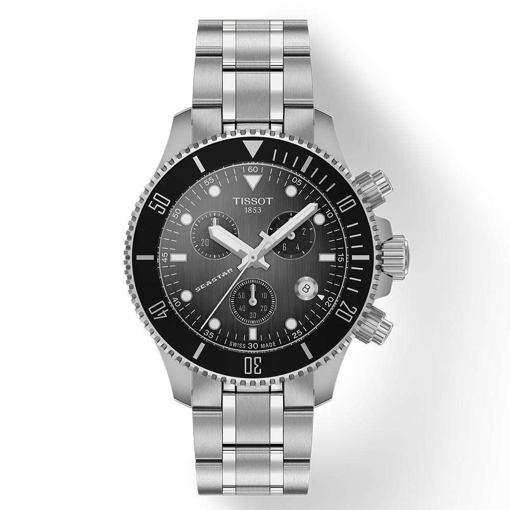 TISSOT 天梭 官方授權 Seastar 1000 T120.217.11.061.00 海洋之星300米潛水計時手錶 周年慶獻禮 T1202171106100