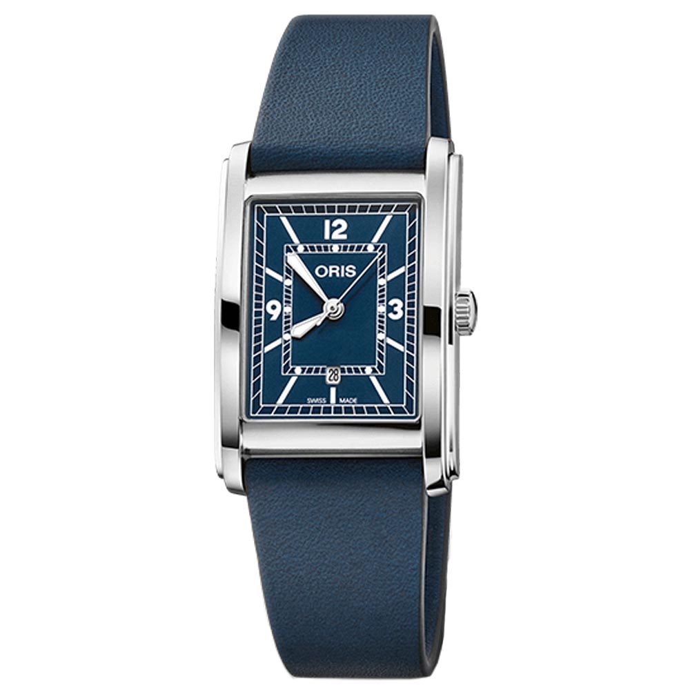 ORIS 豪利時 Rectangular系列 方形日期機械腕錶 錶 週年慶 雙11 25.5*38mm/0156177834065-0751917