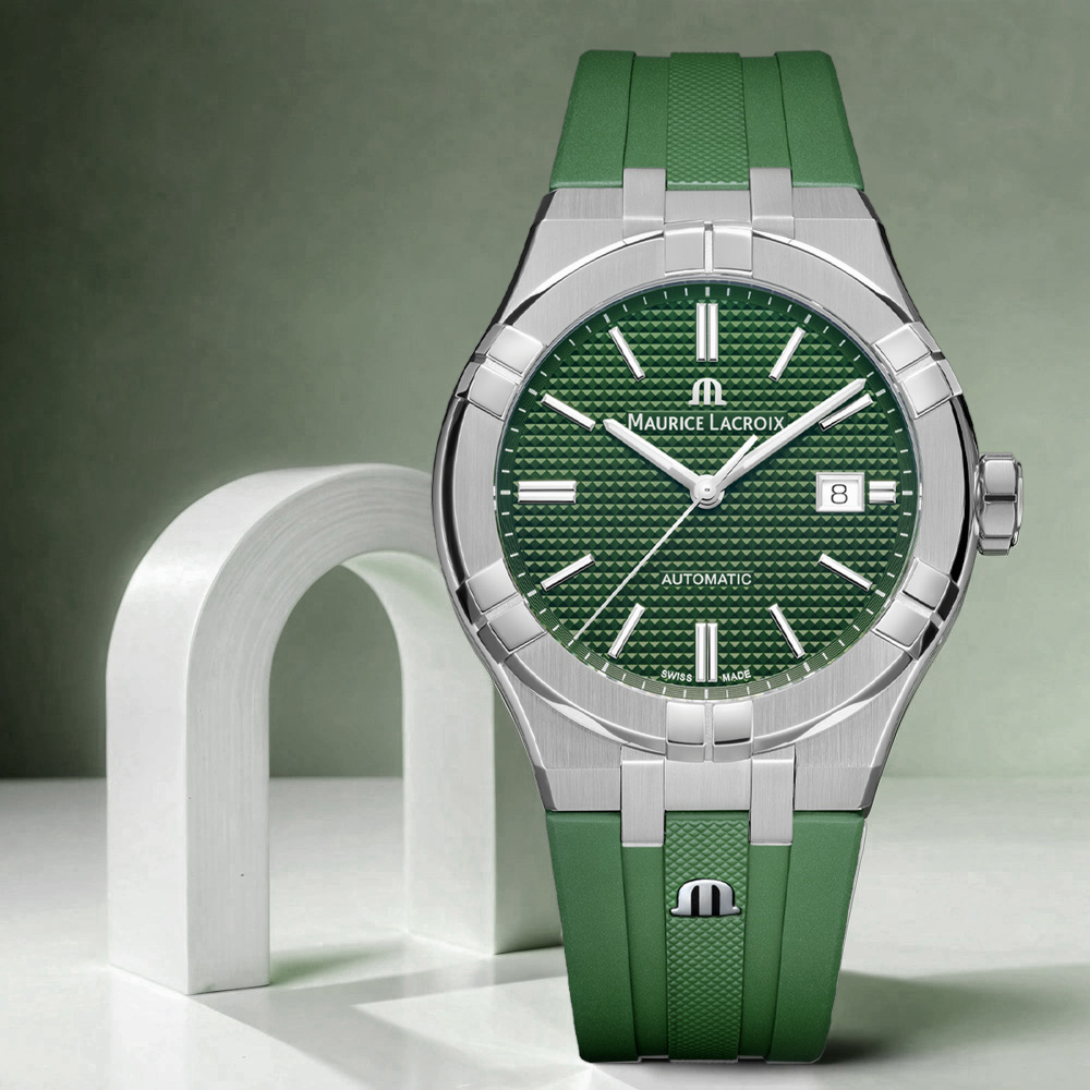 Maurice Lacroix 艾美 AIKON 日期機械錶-42mm(AI6008-SS000-630-5)
