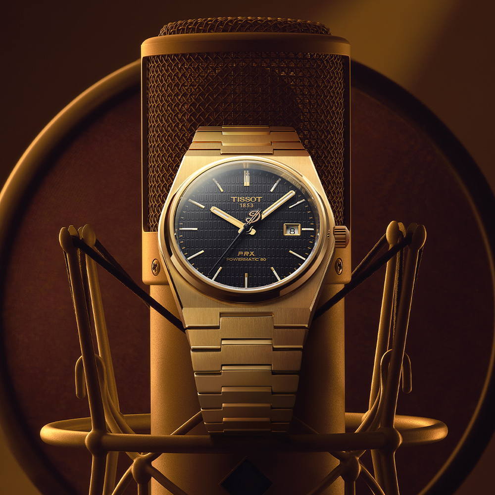 TISSOT 天梭 官方授權 PRX系列 NBA 達米安利拉德特別版機械錶/40mm/T1374073305100
