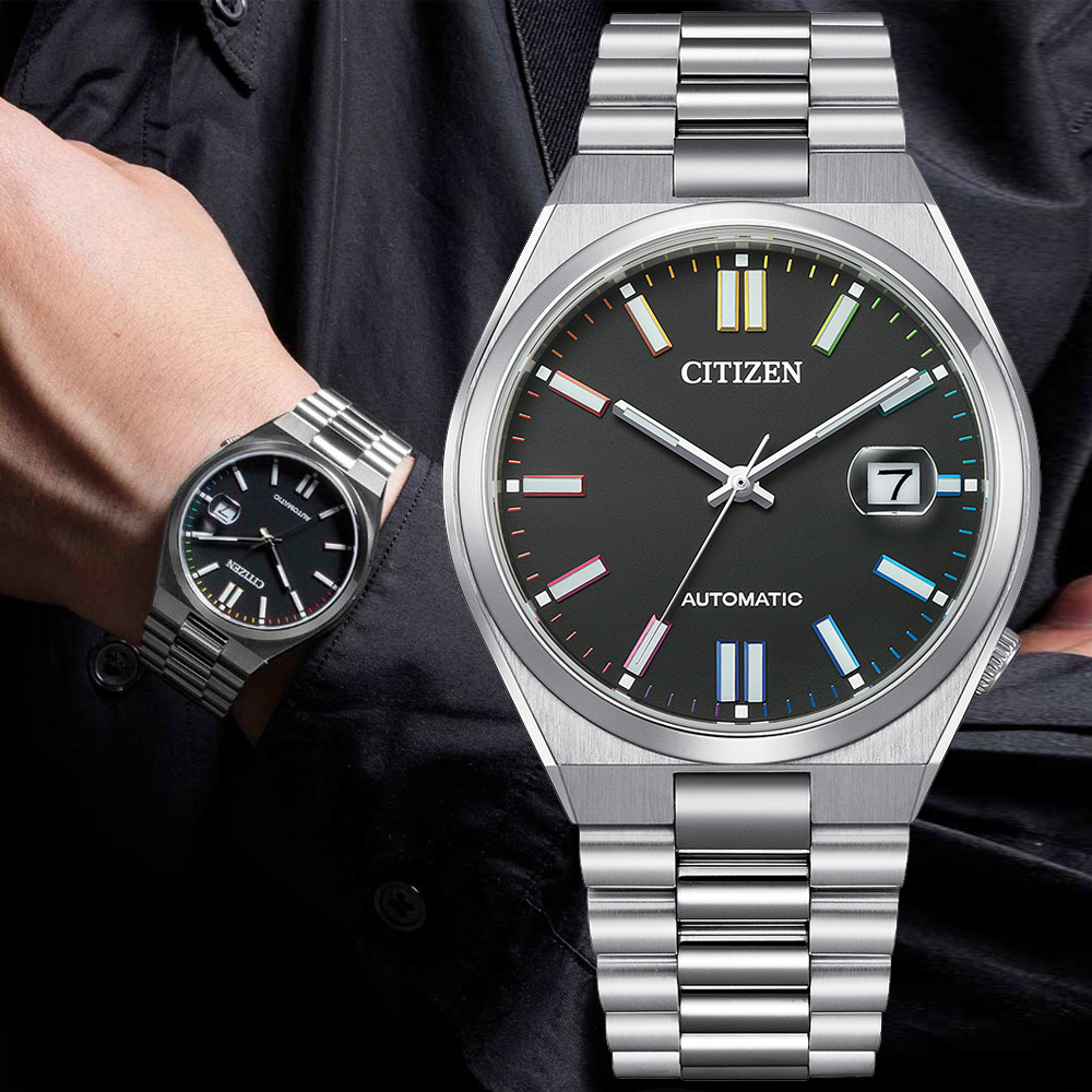 CITIZEN 星辰 Mechanical TSUYOSA 時尚機械腕錶 錶 週年慶 雙11 NJ0151-53E
