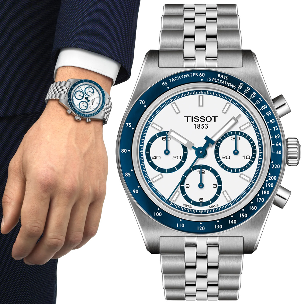 TISSOT 天梭 官方授權 PRS516 經典運動機械腕錶 錶 週年慶 雙11 T1494621101100 / T149.462.11.011.00