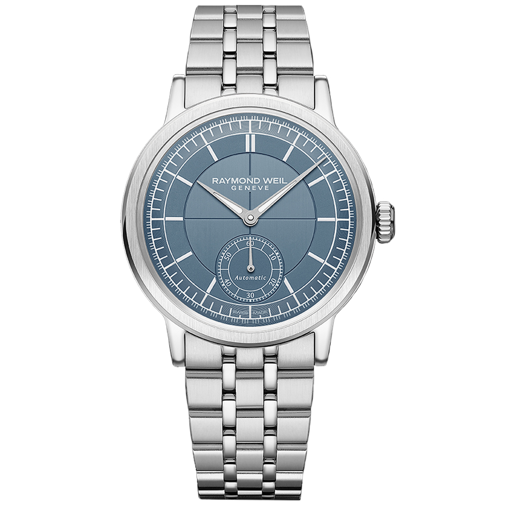 Raymond Weil 蕾蒙威 Millesime 復古系列 小秒針機械腕錶 39.5mm 錶 週年慶 雙11 / 2930-ST-50011